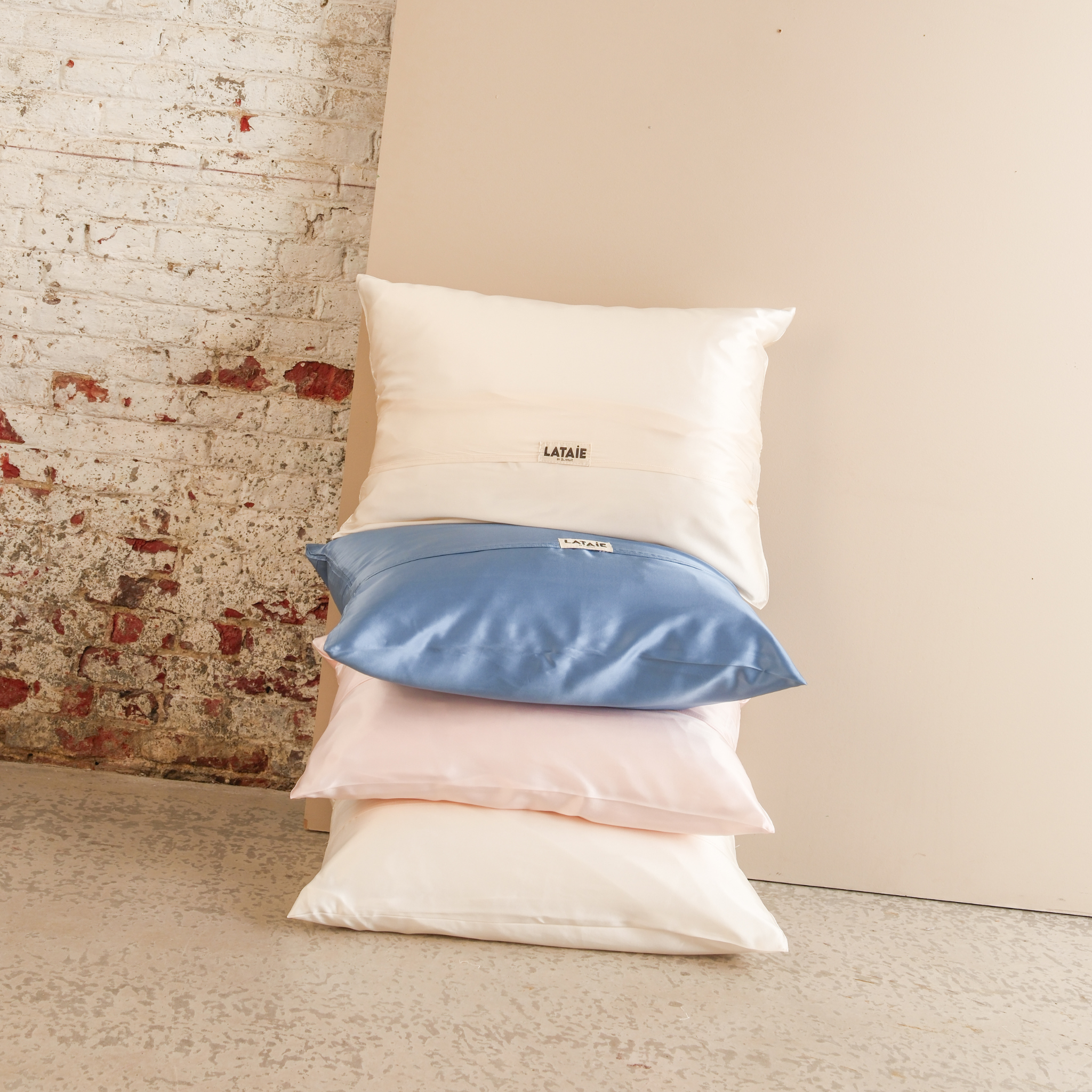 LATAIE - Taie d'oreiller en soie