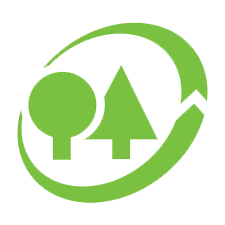Logo de la certification PEFC, garantissant que le bois utilisé par Bonnuit provient de forêts gérées durablement et sans déforestation