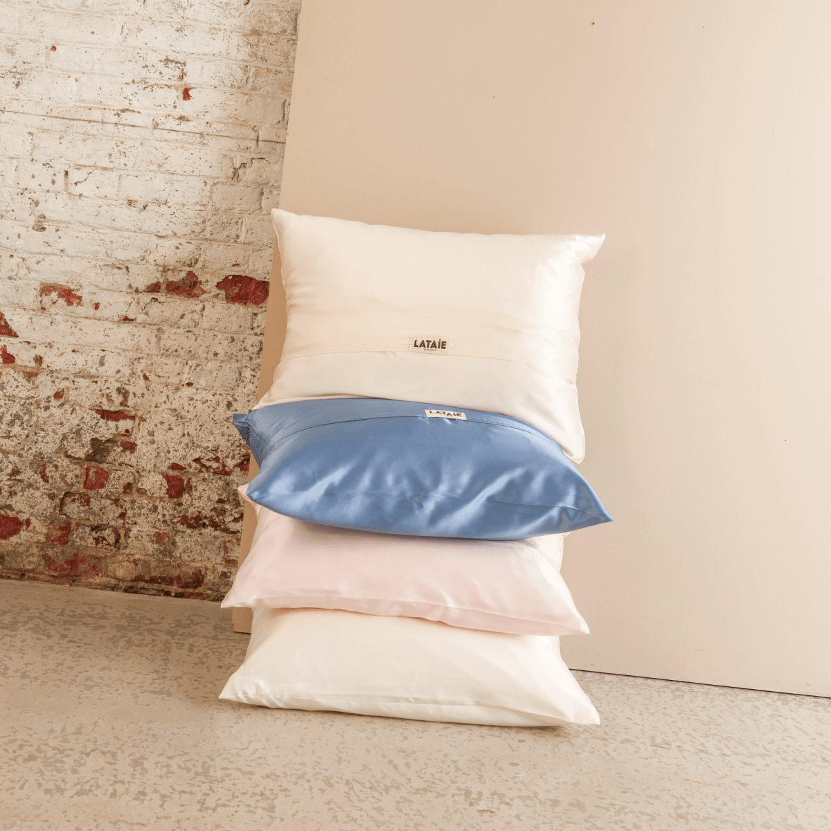LATAIE - Taie d'oreiller en soie - Bonnuit