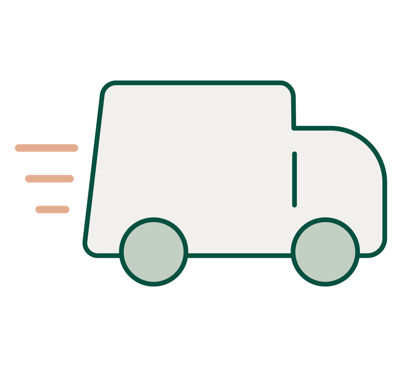 Pictogramme représentant un camion pour illustrer le service de livraison Bonnuit à Cysoing et aux alentours