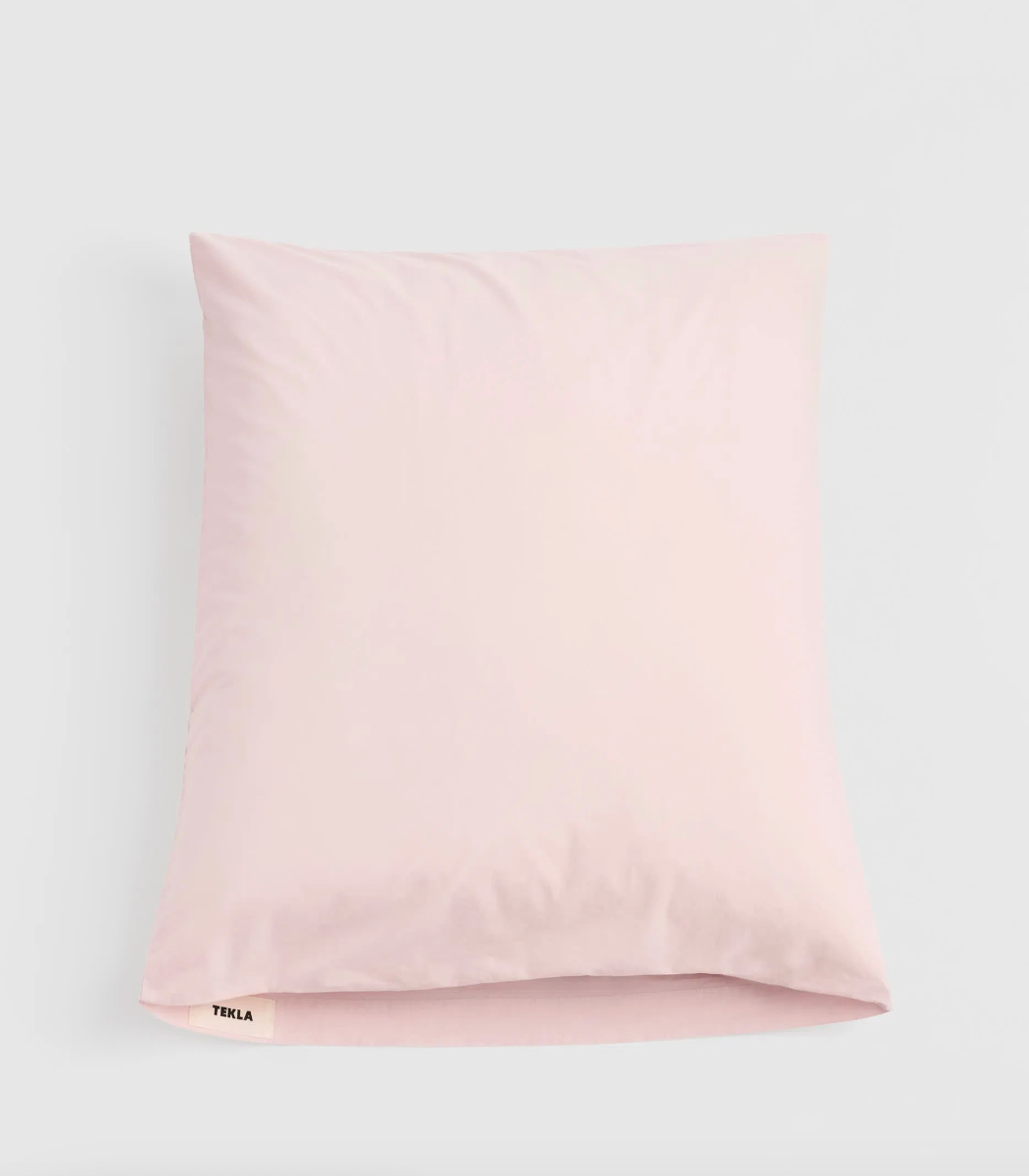 Taie d'oreiller en soie - Rose