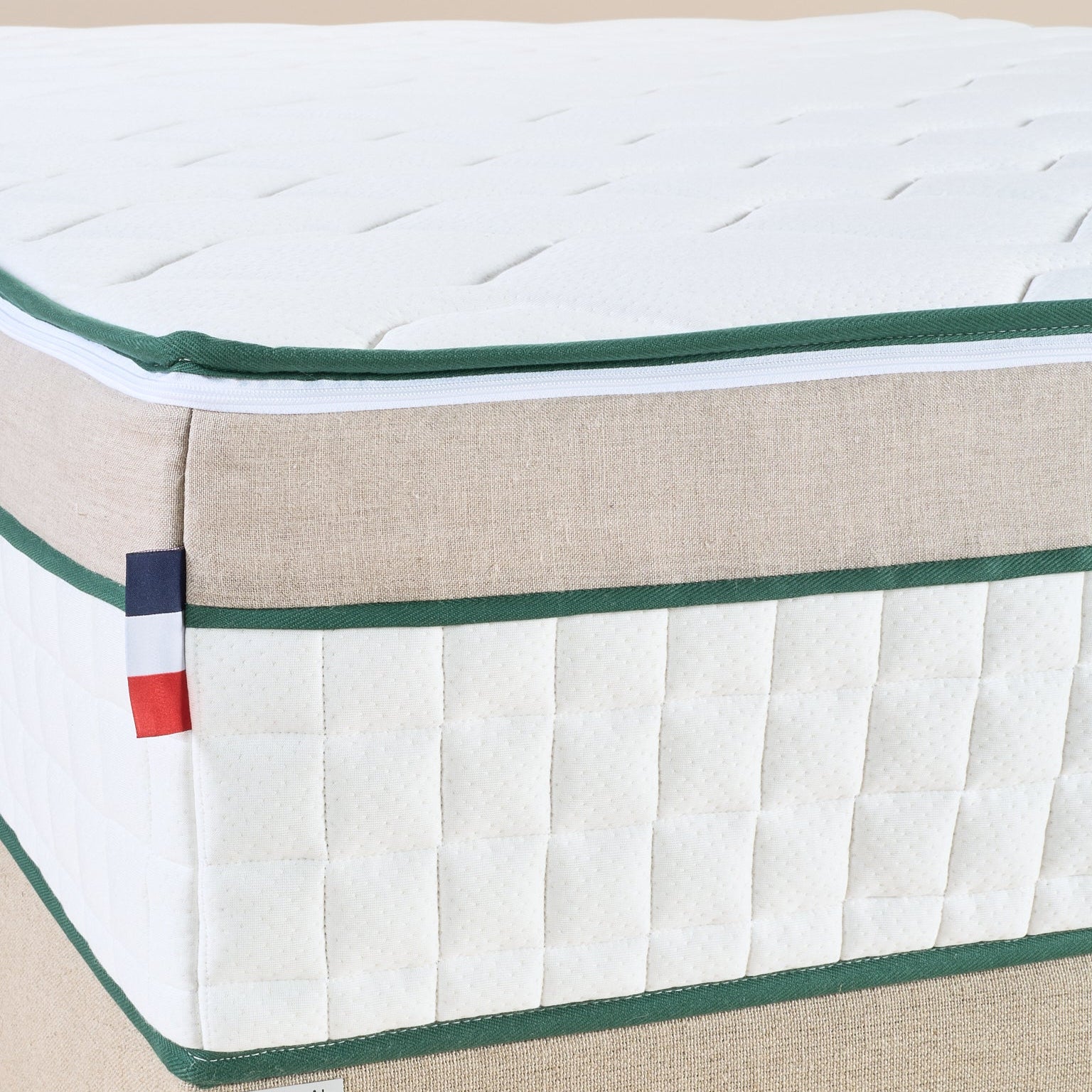 Le matelas Merveilleux - Ressorts ensachés et latex naturel