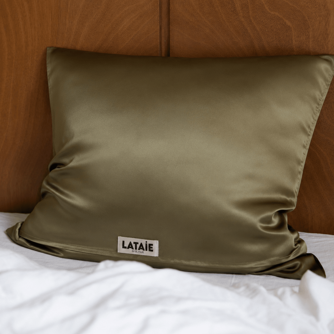 LATAIE - Taie d'oreiller en soie - Bonnuit