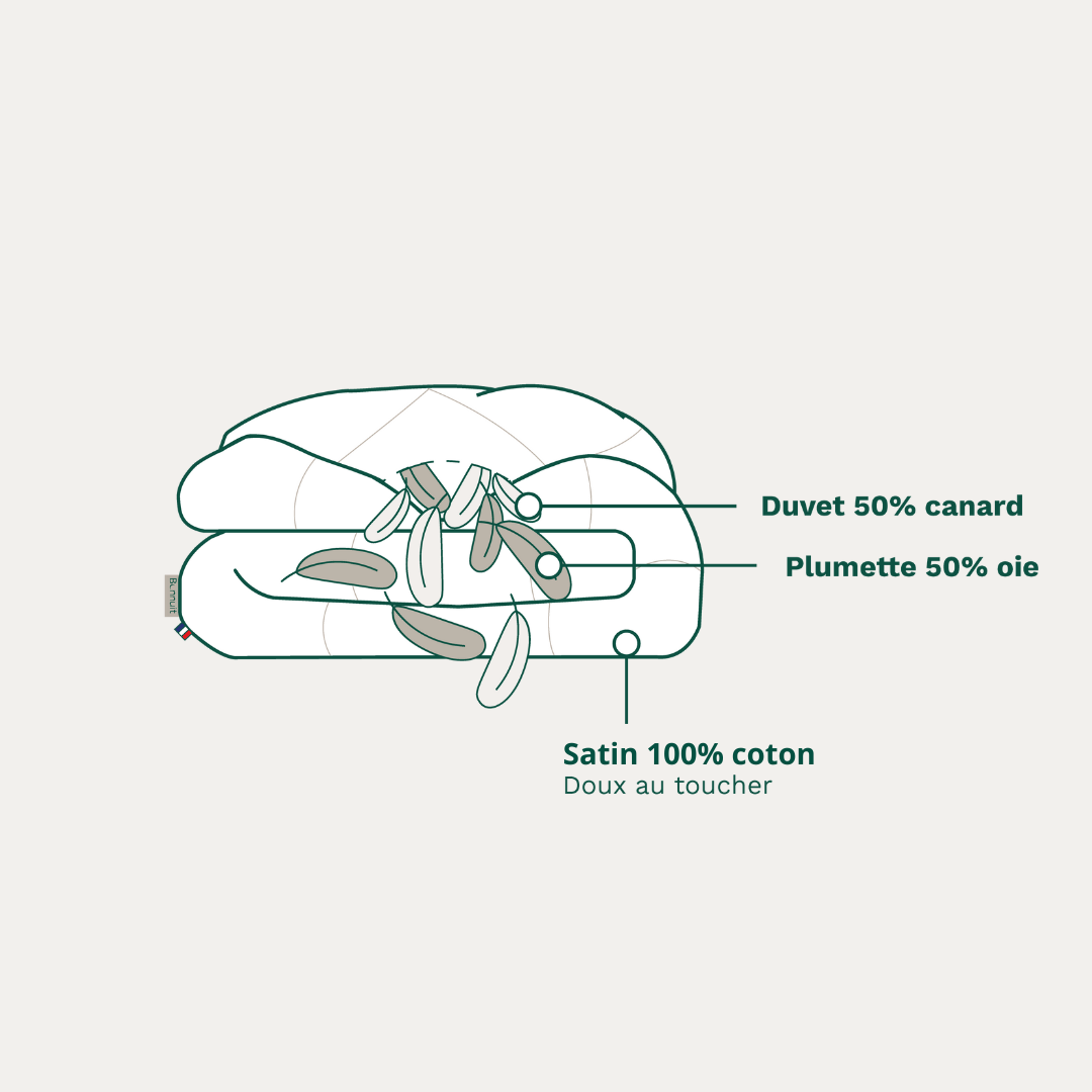L'Iconique - Couette quatre saisons naturelle - Bonnuit