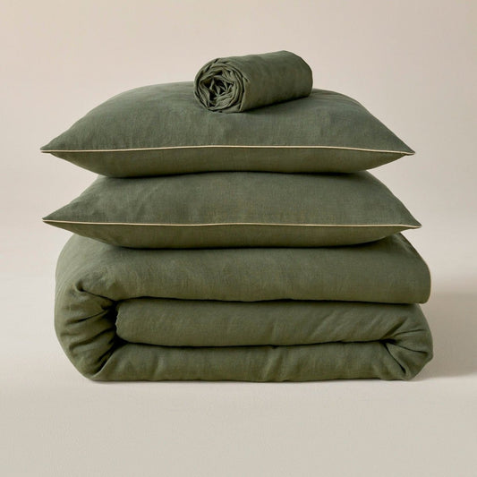 La taie d'oreiller en lin lavé - Bonnuit